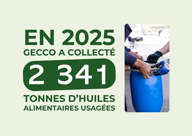 Les impacts environnementaux de Gecco pour l'année 2025